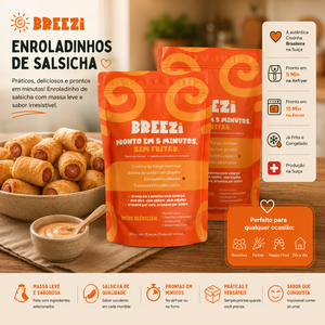 Enroladinho de Salsicha - BREEZi
