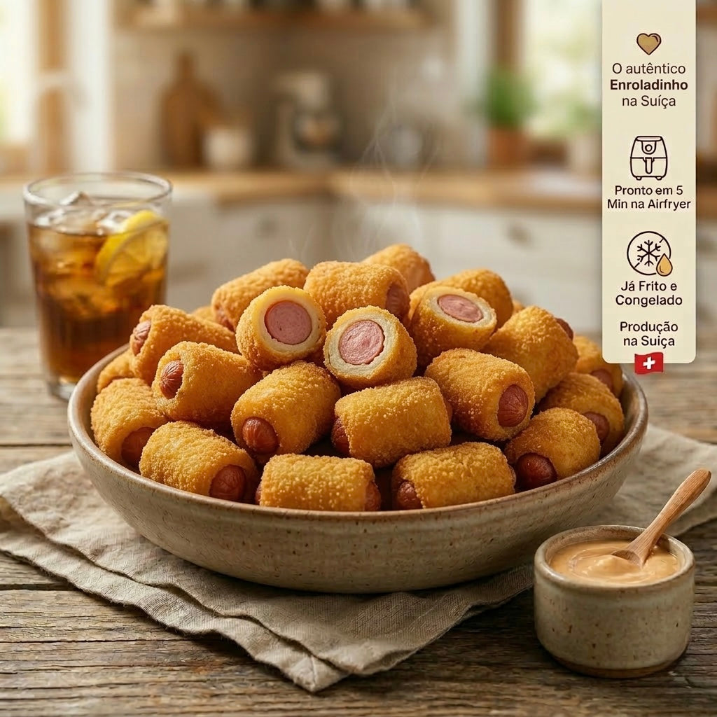Enroladinho de Salsicha - BREEZi